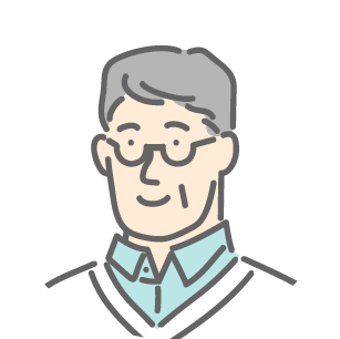 男性のイラスト