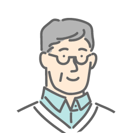 男性のイラスト
