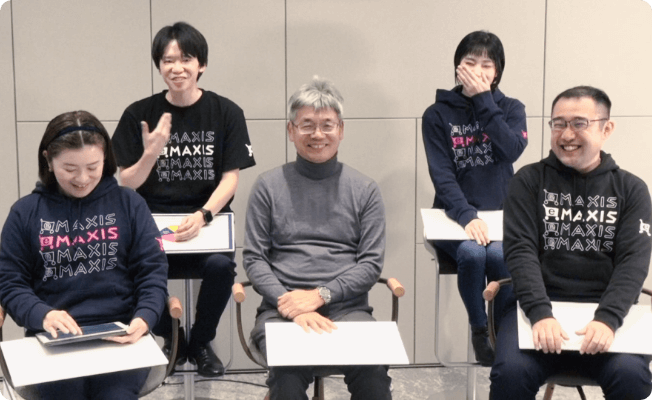 登壇社員の様子
