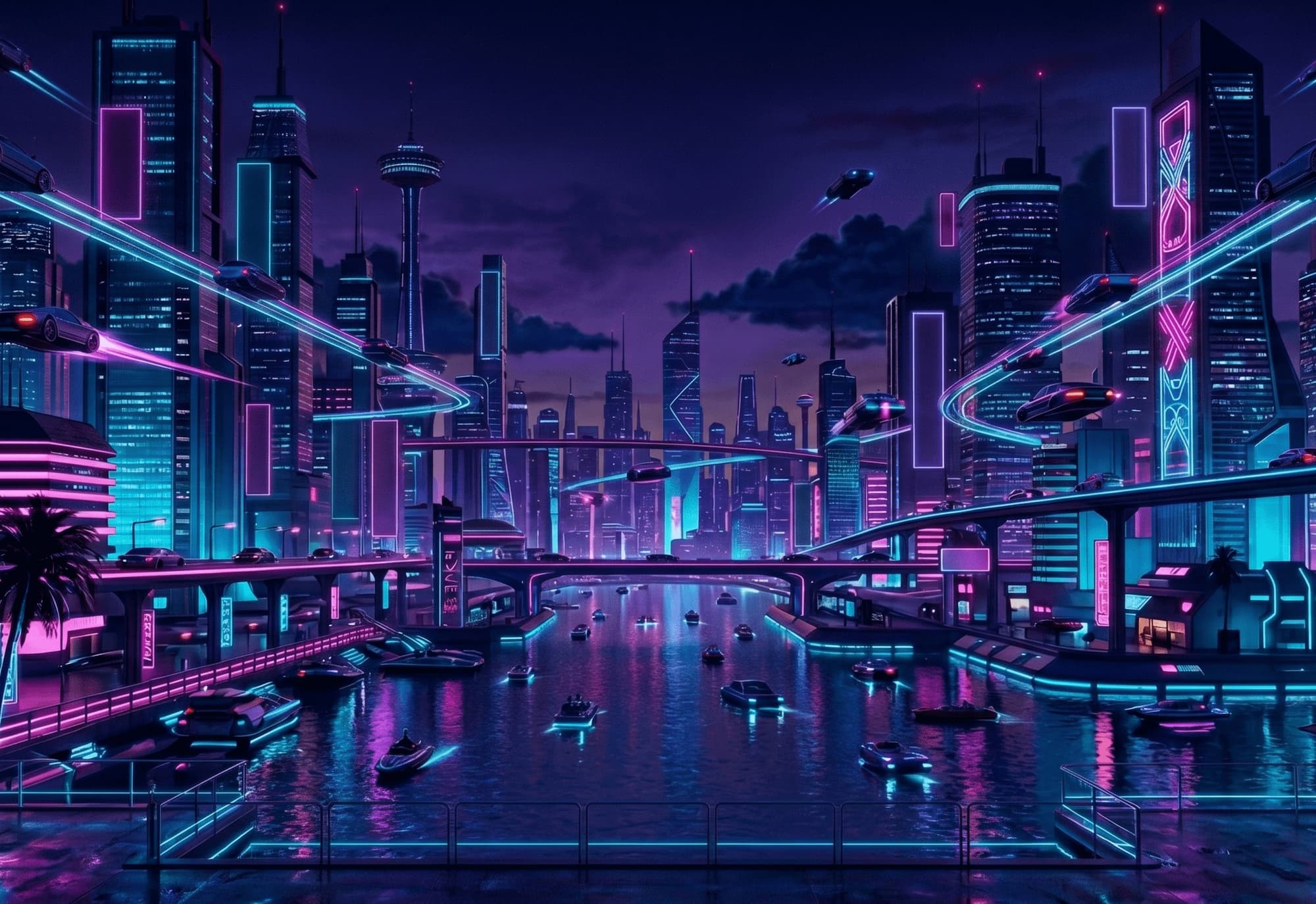 街の背景